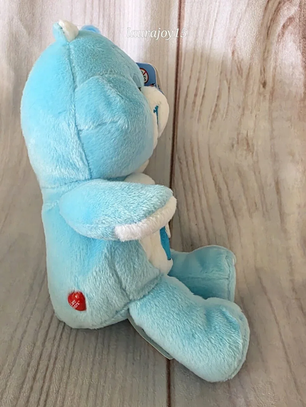 Care Bears Bedtime Bear Plush Toy With Tags 20th Anniversary Blue 9 Inch 2003